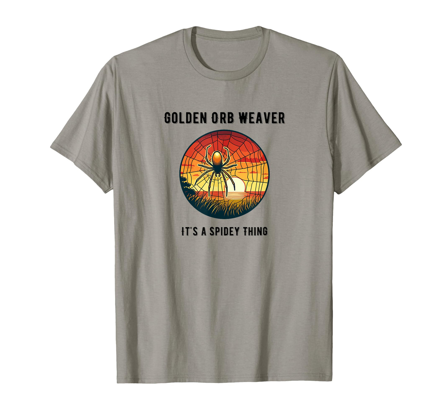 Golden Silk Orb Weaver T-Shirt