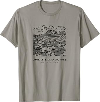 Vintage Great Sand Dunes National Park Hike T-Shirt