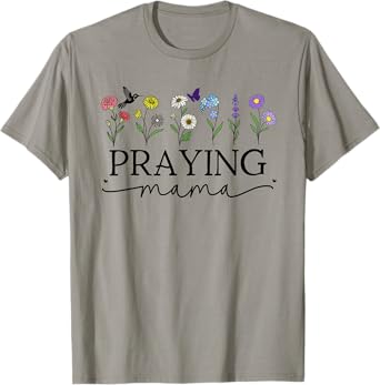 Praying Mama Shirt In My Praying Mom Era Mother Praying Mama T-Shirt