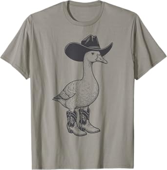 Western Cowboy Rodeo Cowgirl Concert Silly Goose Country T-Shirt