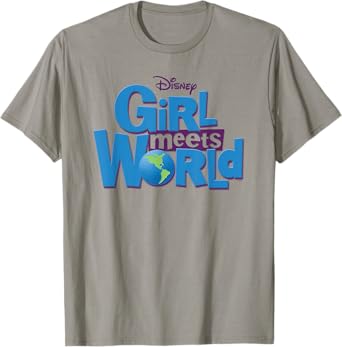 Disney Channel Girl Meets World Official TV Series Logo T-Shirt