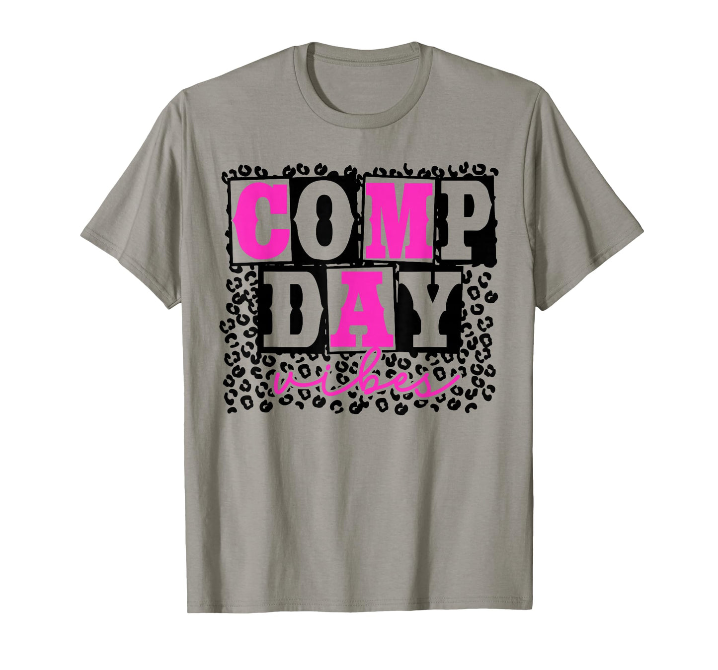 Cute Comp Day Vibes Cheer Cheerleading Cheer Competition Day T-Shirt