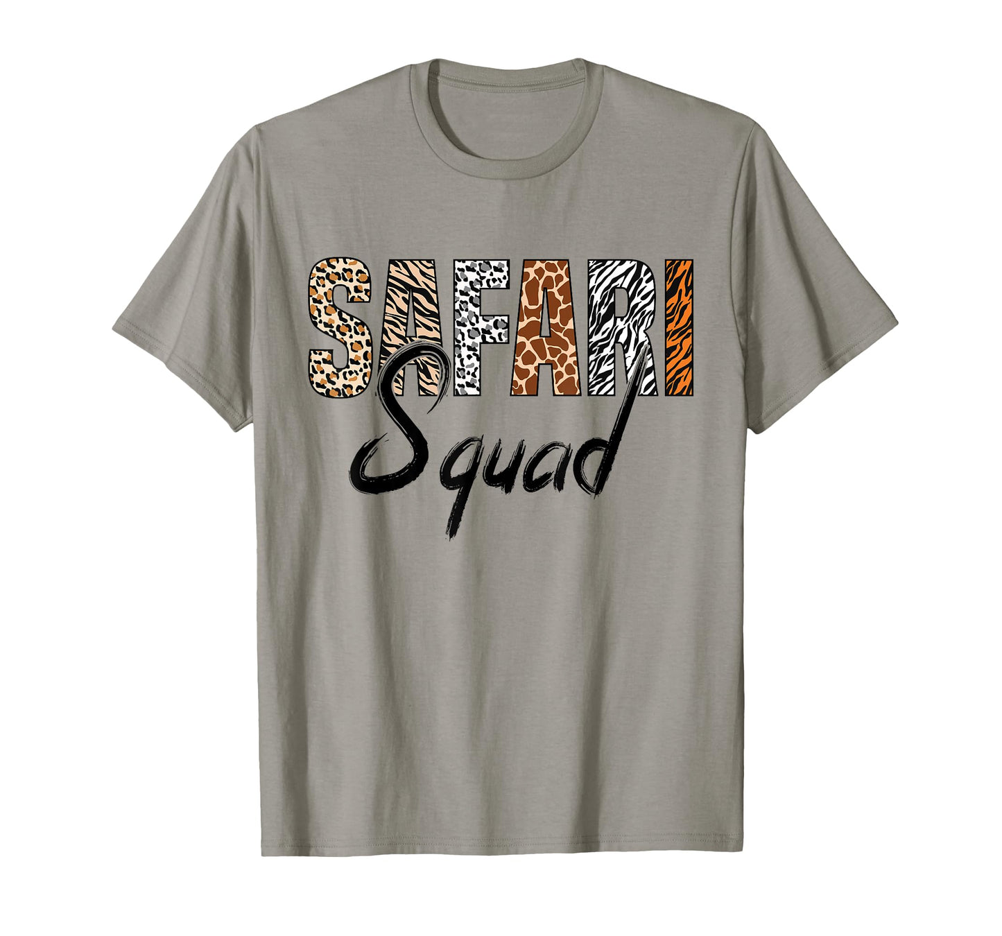 Safari Squad Safari Animals Wildlife Matching Family Zoo T-Shirt