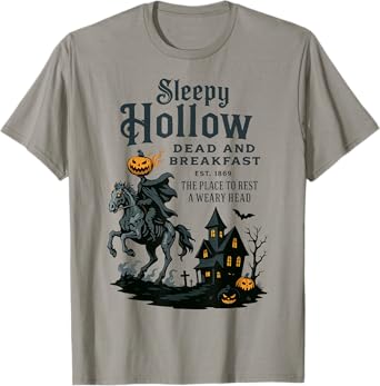 Horseman Halloween Sleepy Hollow Vintage Headless T-Shirt