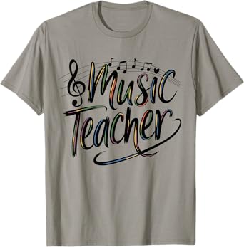 Music Teacher For Women Elementary First Day Of School T-Shirt