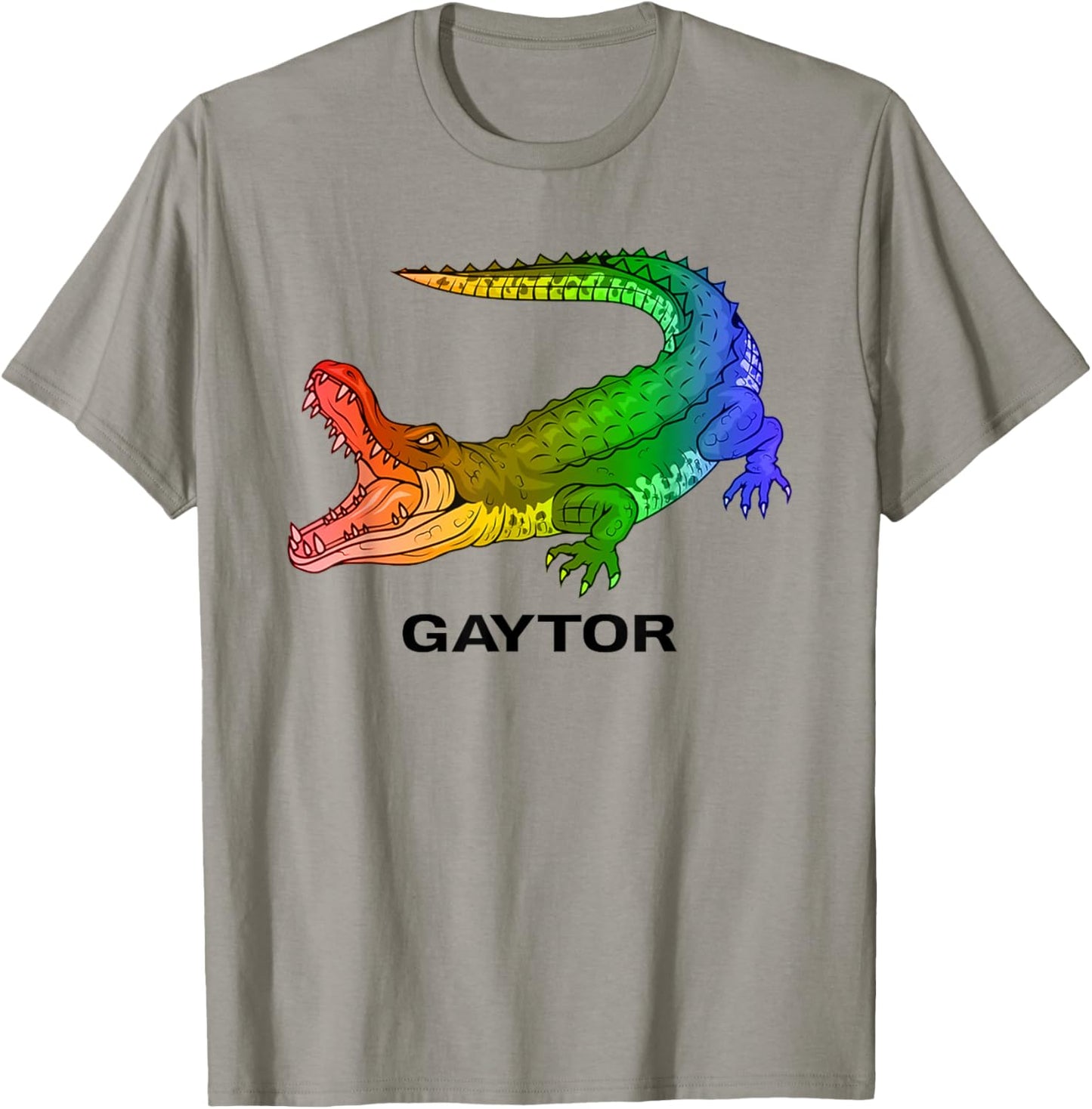 LGBTQ Alligator Pride Month Rainbow Gaytor Crocodile T-Shirt