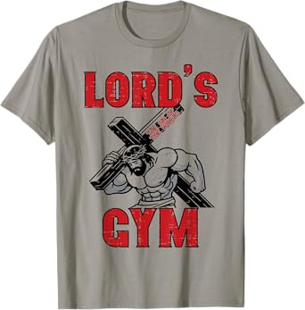 Lords Gym Jesus Christian Workout Exercise Men Women Kids T-Shirt