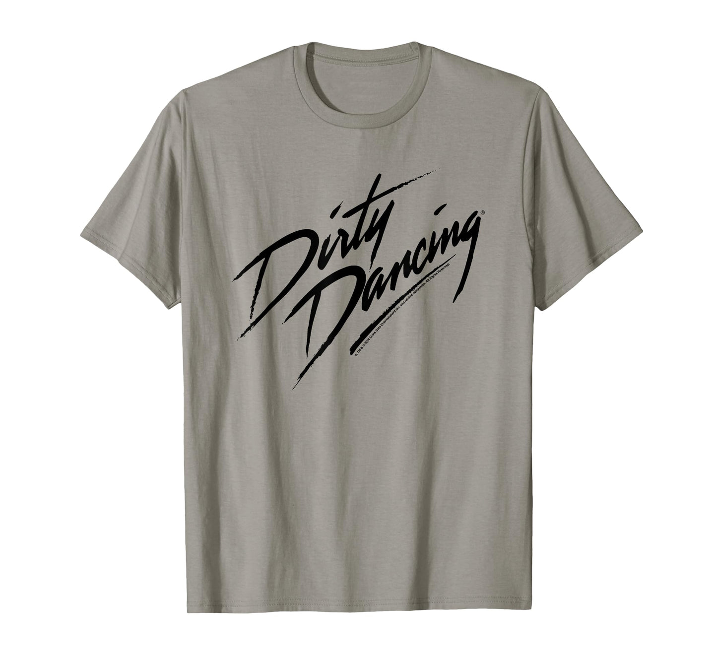Dirty Dancing Movie Black Text Logo T-Shirt