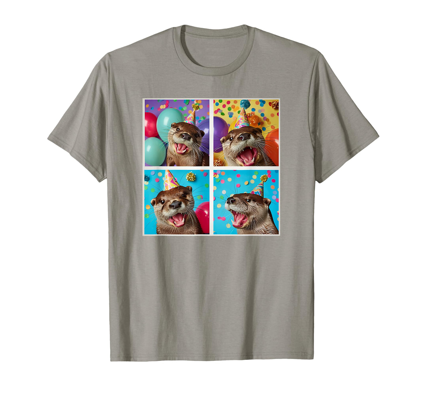 Sea Otter Lover Wildlife Animal Colorful Birthday Otter T-Shirt
