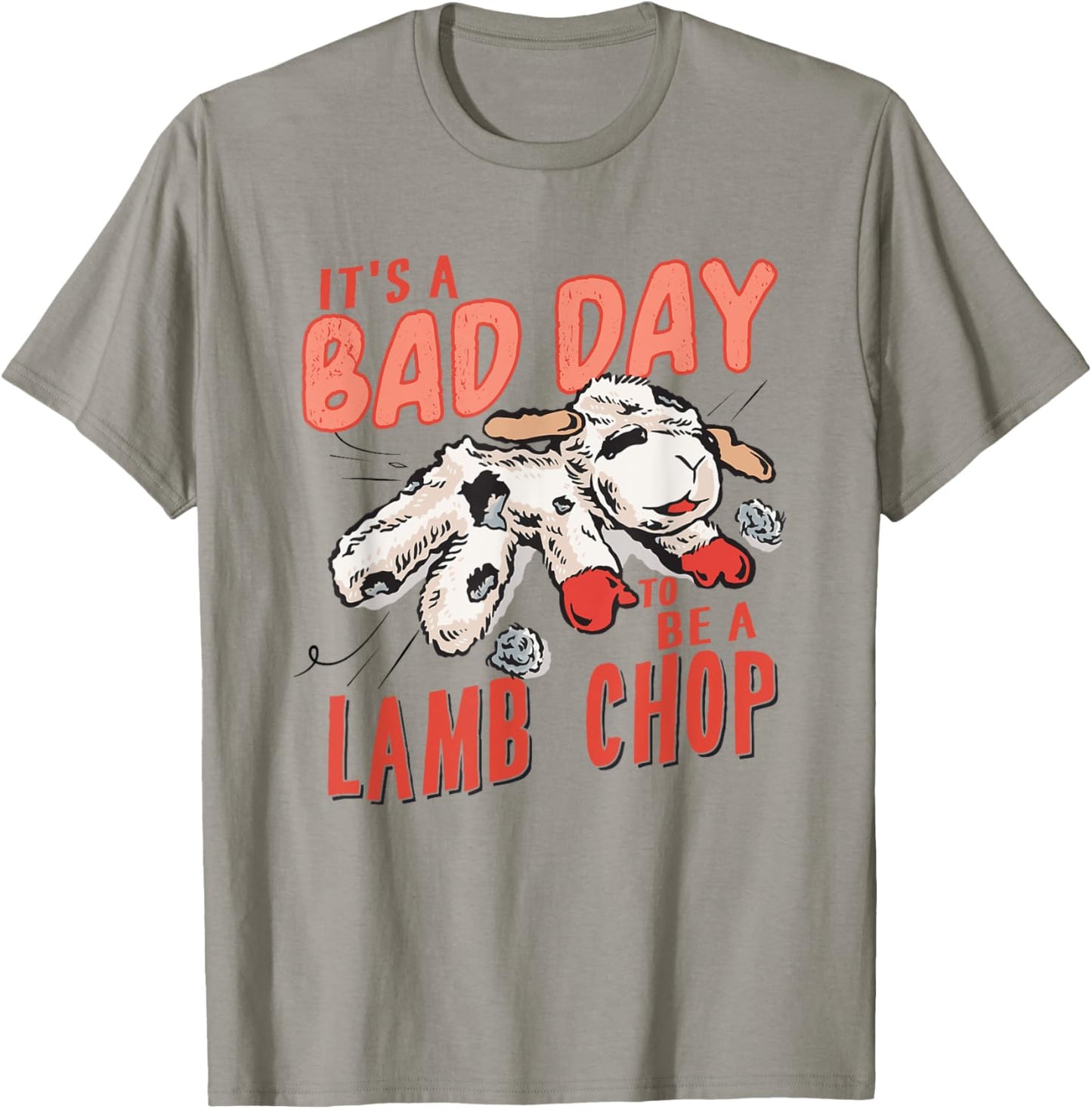 Lamp It's Bad Day To Be A Lamb Chop Saying T-Shirt