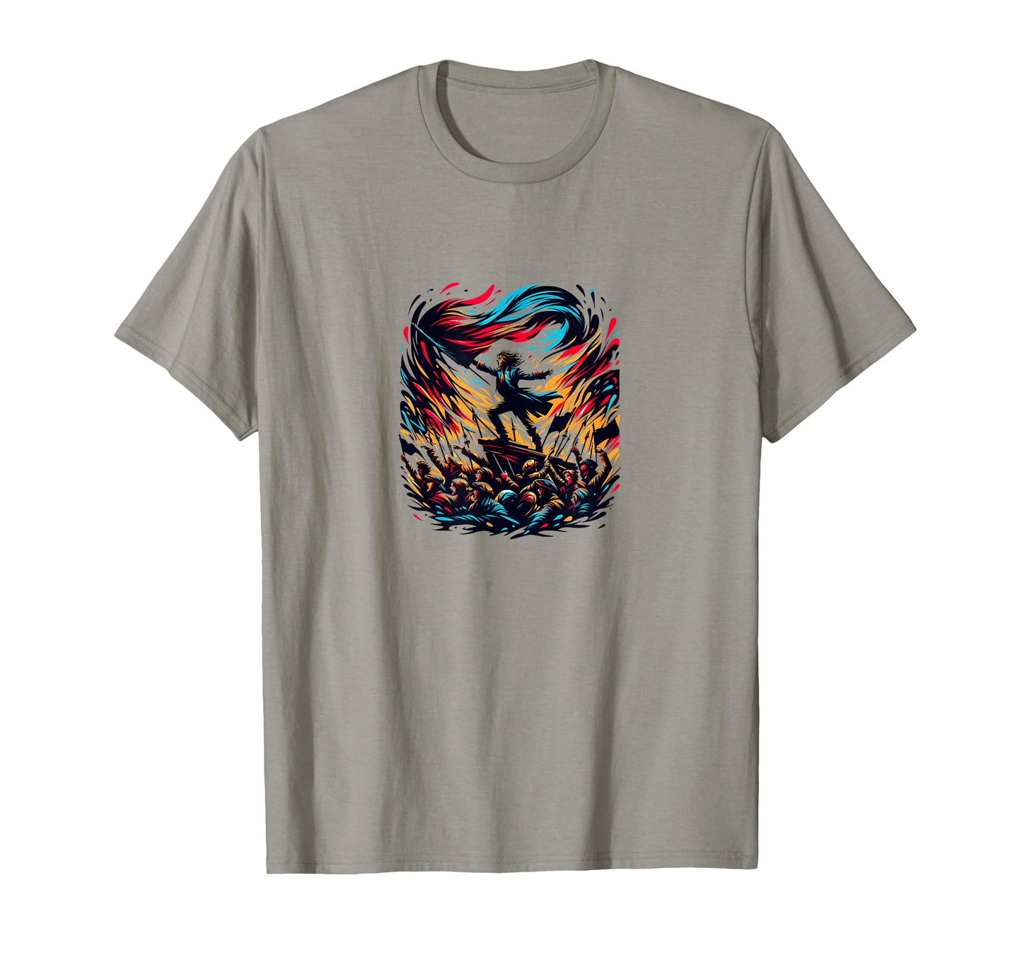 Les Mis Storm The Barricades French Revolution T-Shirt