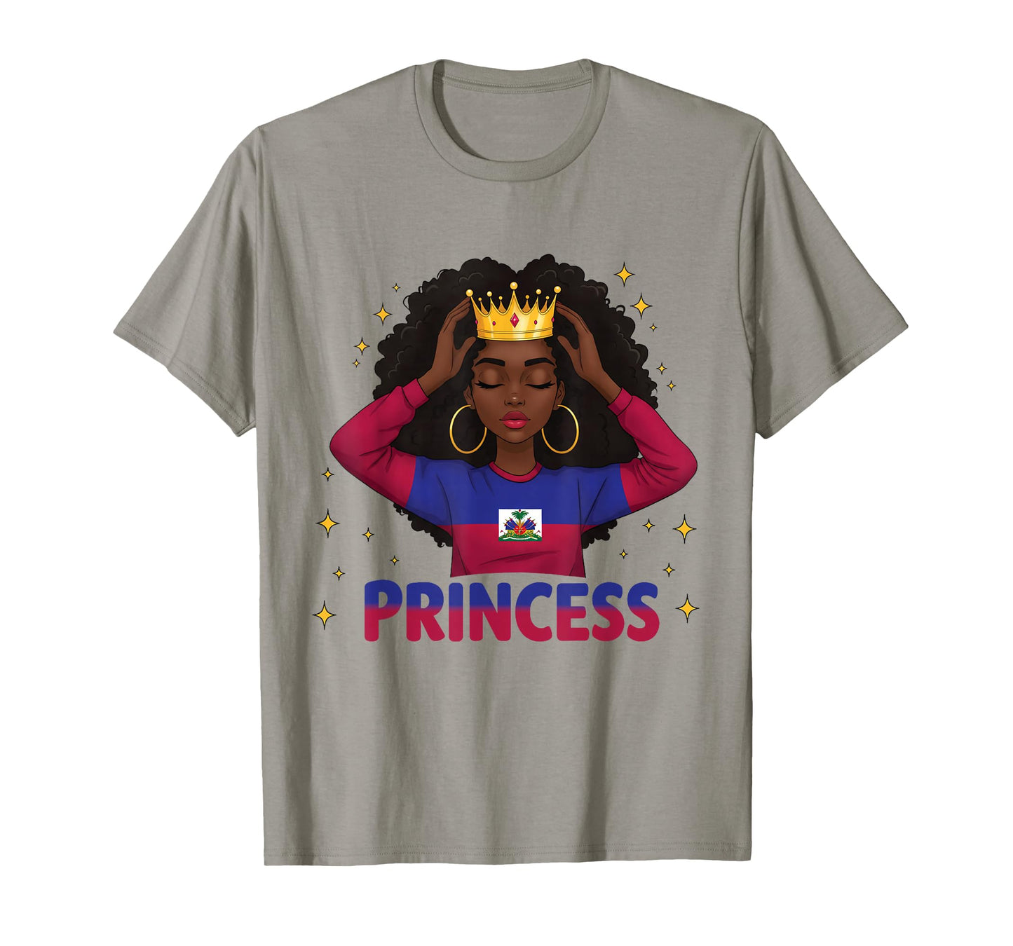 Haitian Princess Haiti Independence Flag Day 1804 Women T-Shirt