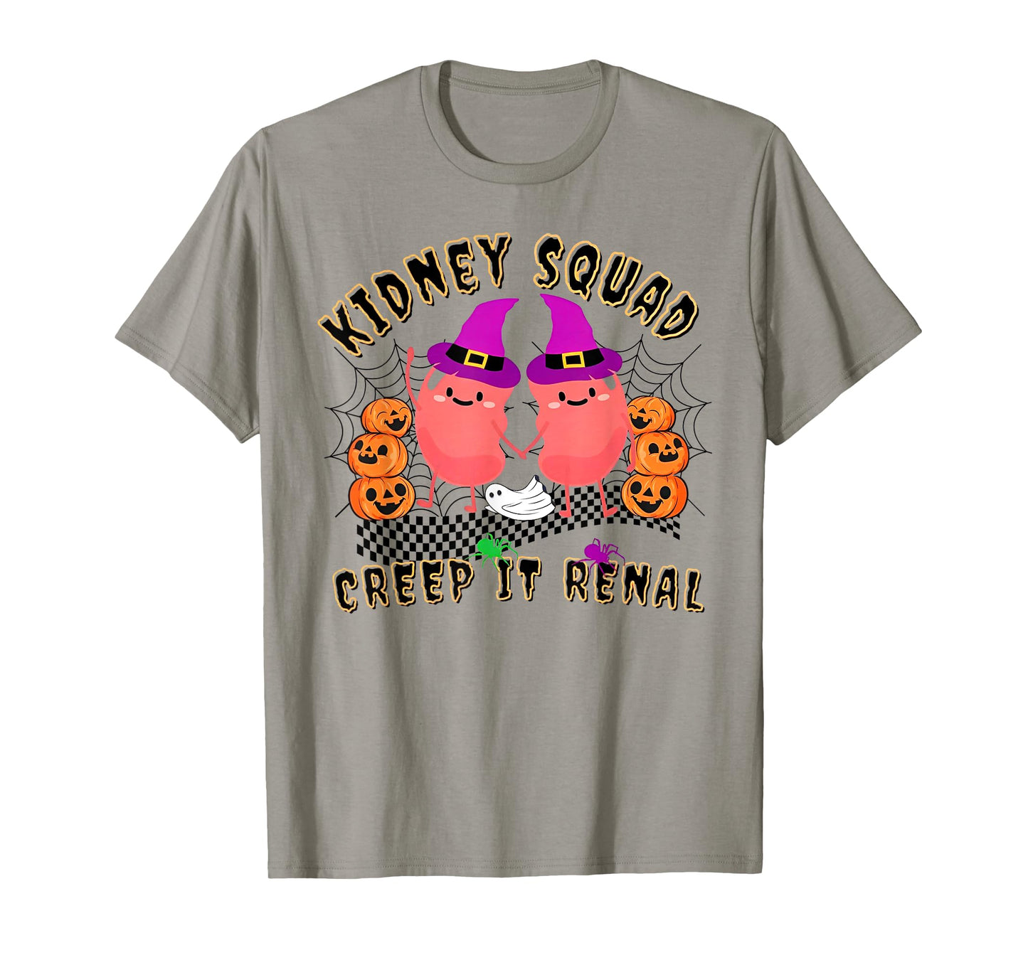 Kidney Squad Creep It Renal Nurse Halloween T-Shirt