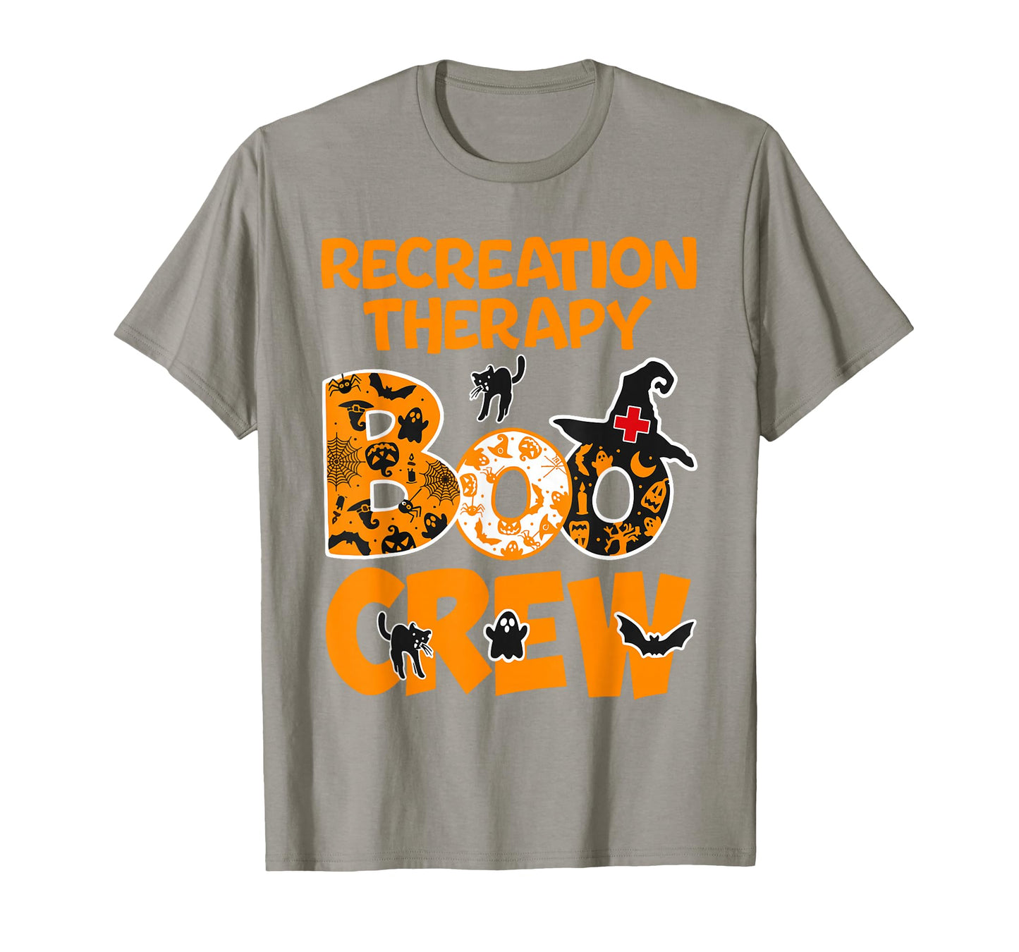 Recreation Therapy Boo Crew Recreational Therapist Halloween T-Shirt