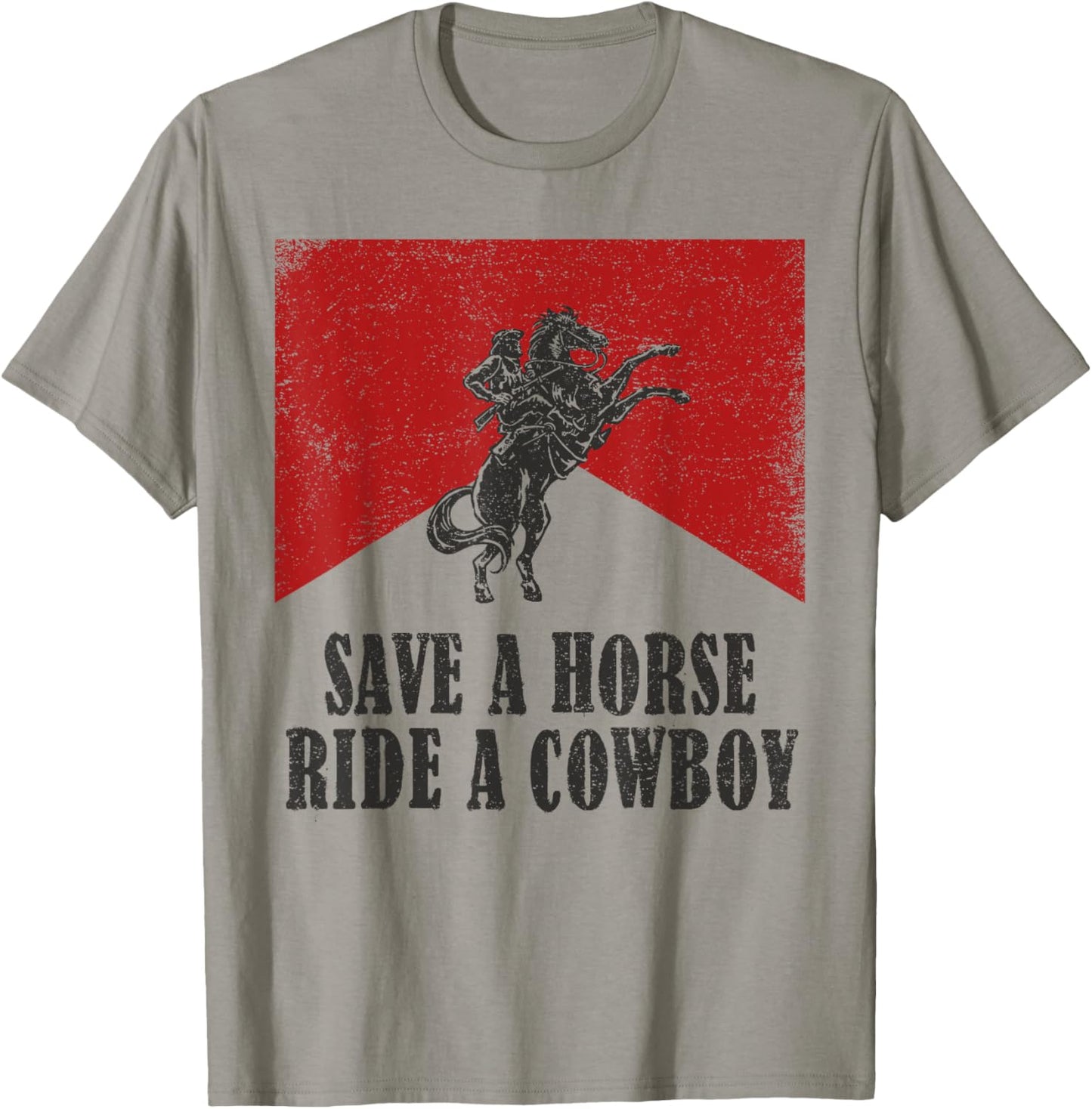 Save A Horse Ride Vintage A Cowboy Country Western T-Shirt