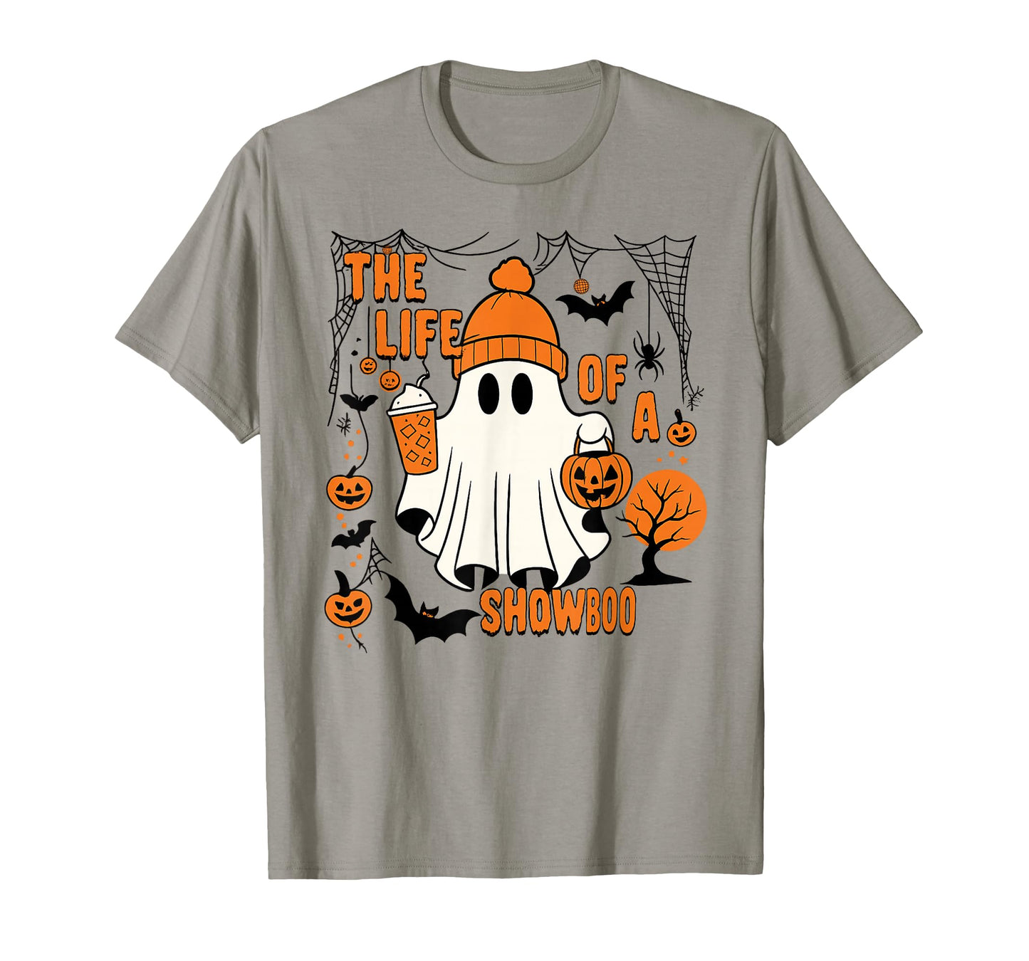 The Life of a showboo Halloween Costume Bow Boo Girls Tee T-Shirt