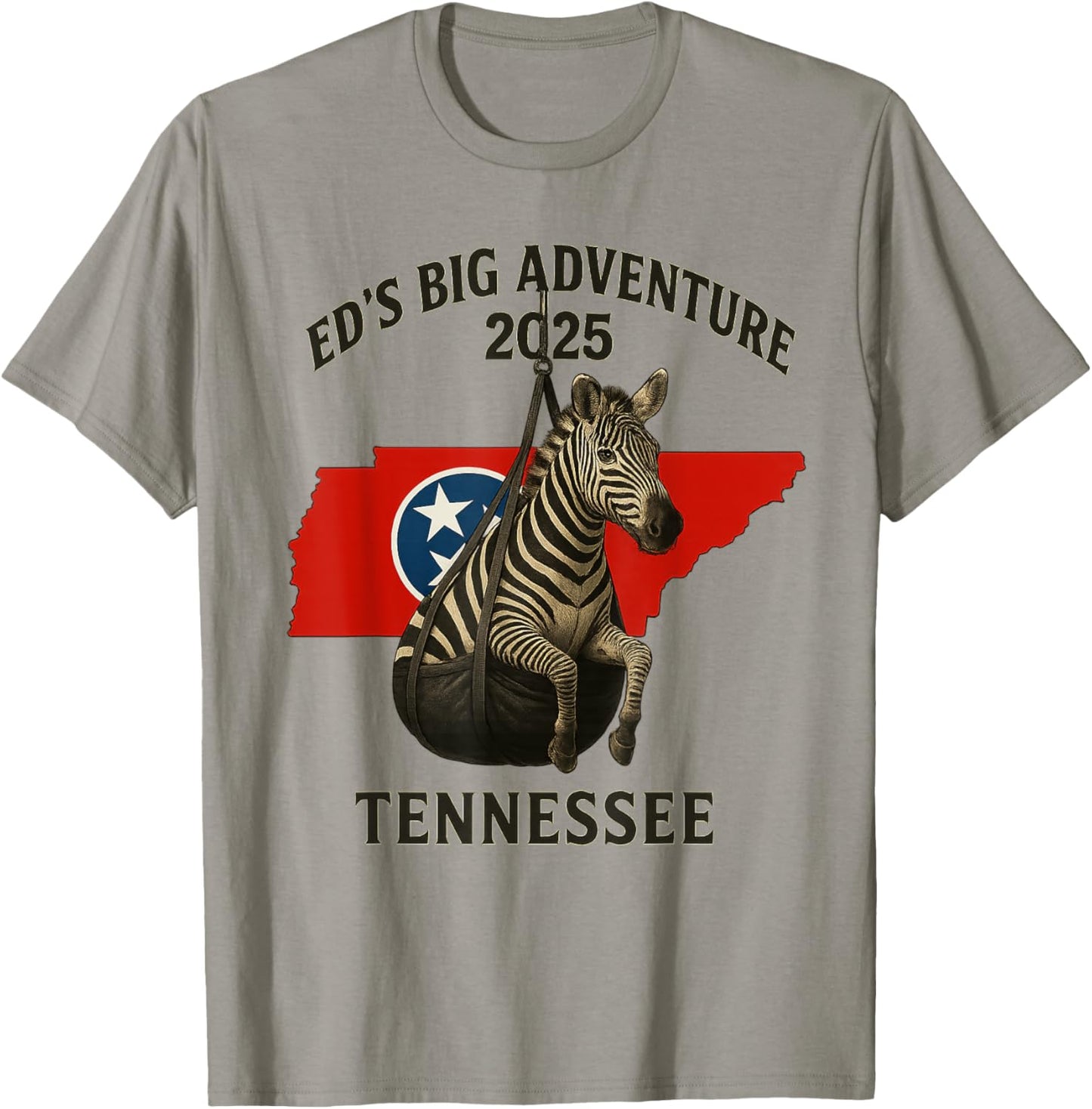 Ed's Adventure , Ed the Zebra Tennessee 2025 T-Shirt