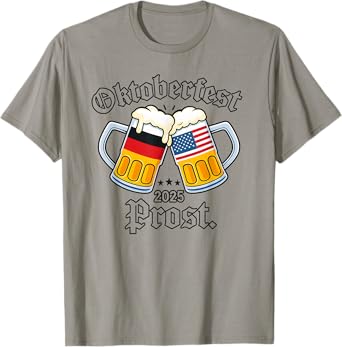 Oktoberfest Germany America 2025 Beer Festival Drinking Team T-Shirt