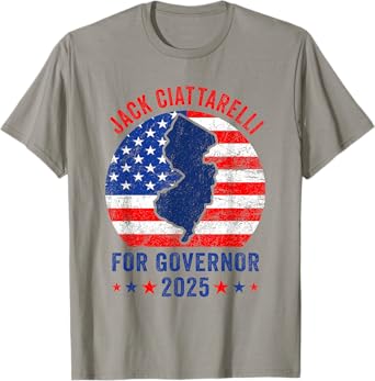 Jack Ciattarelli New Jersey Governor Election 2025 Funny T-Shirt