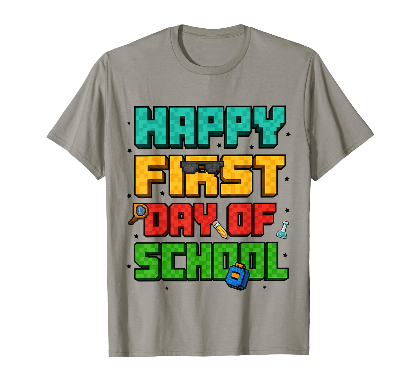 Happy First Day of School Preschool Kindergarten Boys Kids T-Shirt
