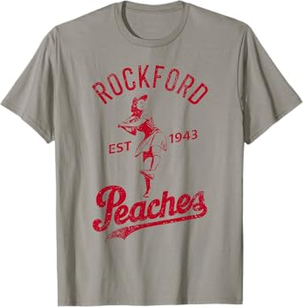 Rockford 1943 Peaches Vintage T-Shirt