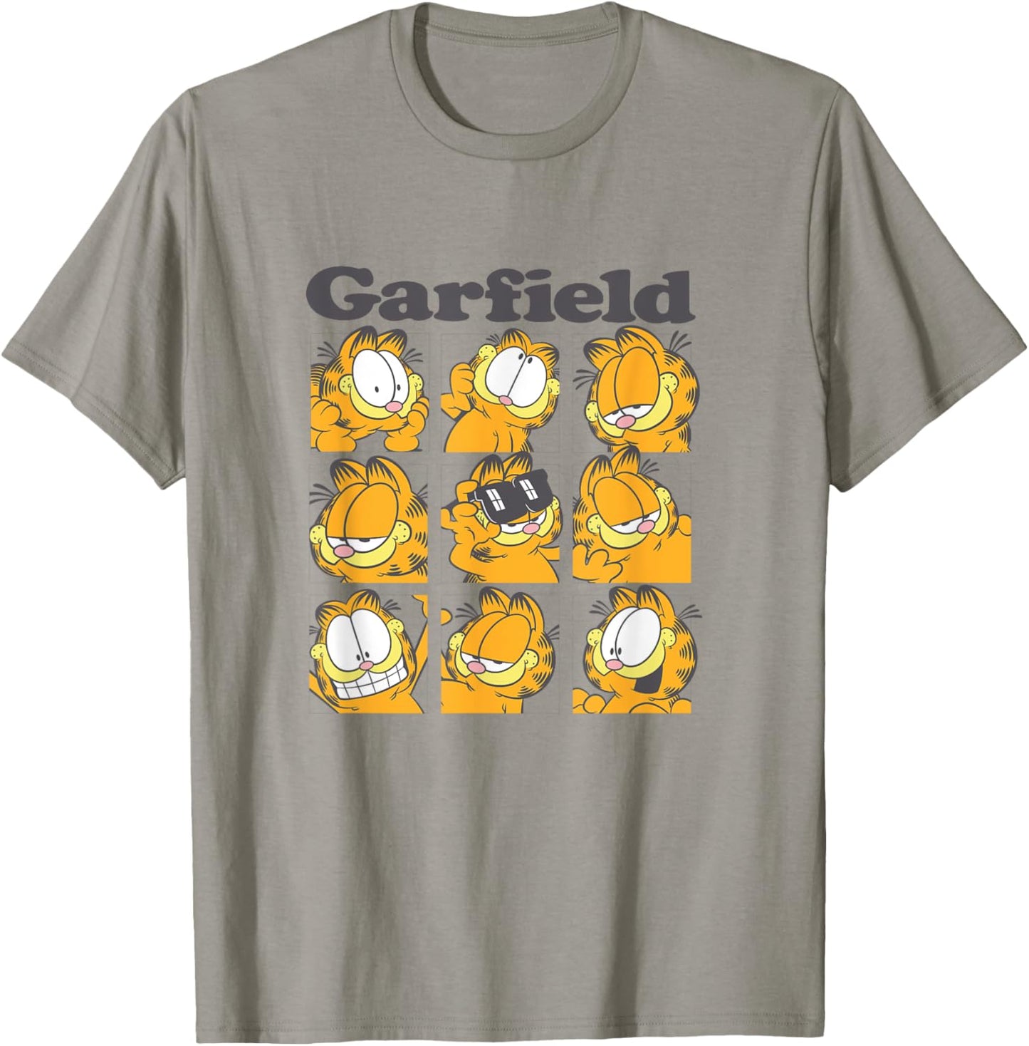 Garfield “The Many Emotions of Garfield” Box Up Tee by TeeBrew