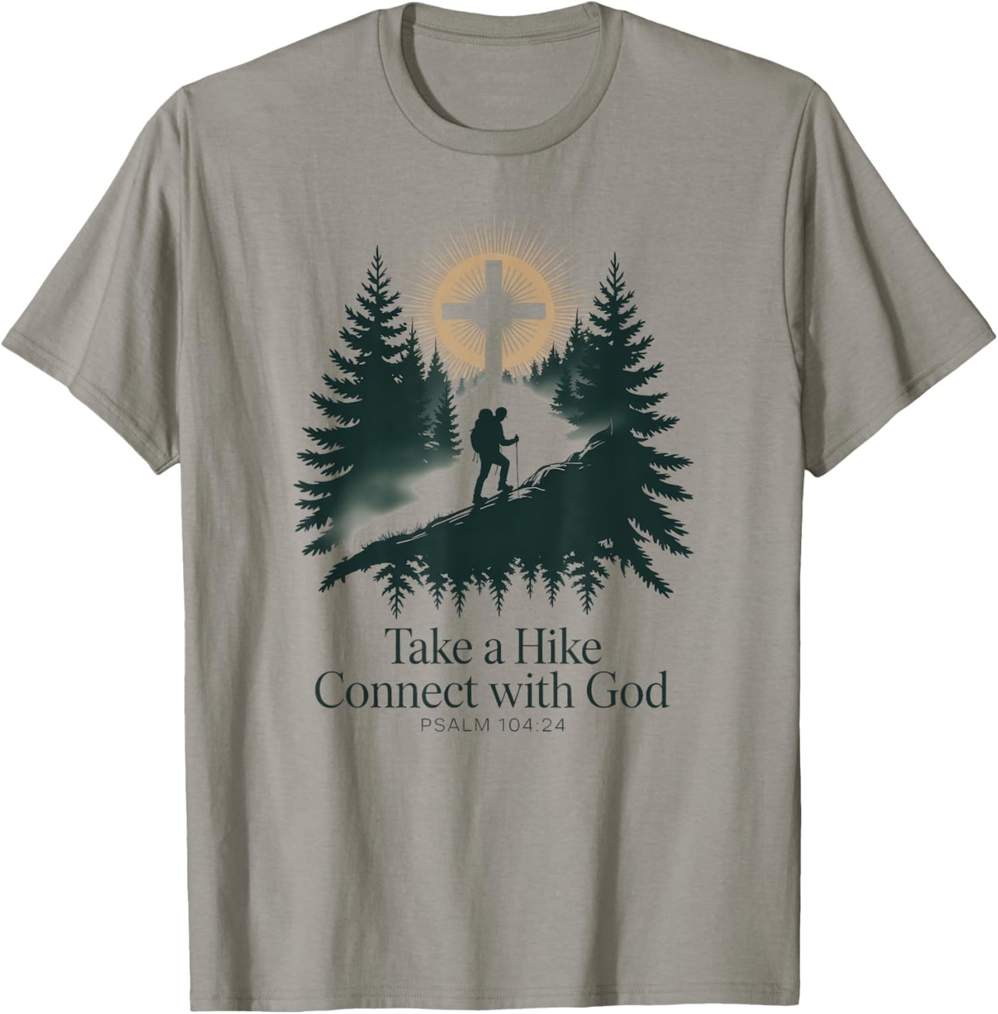 Take A Hike Connect With God T-Shirt