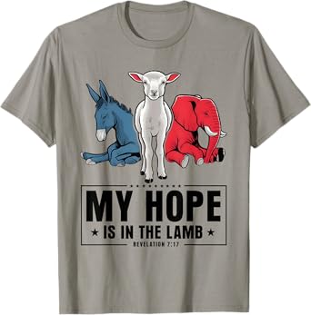 My Hope Is In The Lamb Christian God Jesus T-Shirt