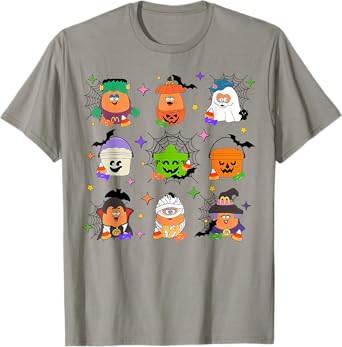 Spooky Nuggets Meal Bucket Halloween Chicken Nuggets T-Shirt