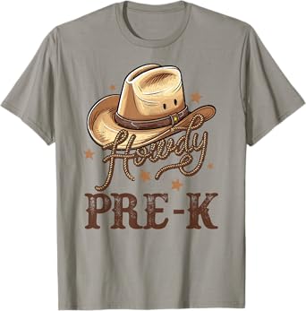 Pre-K Teacher Rodeo Country Western Howdy Pre-K T-Shirt for Men Women