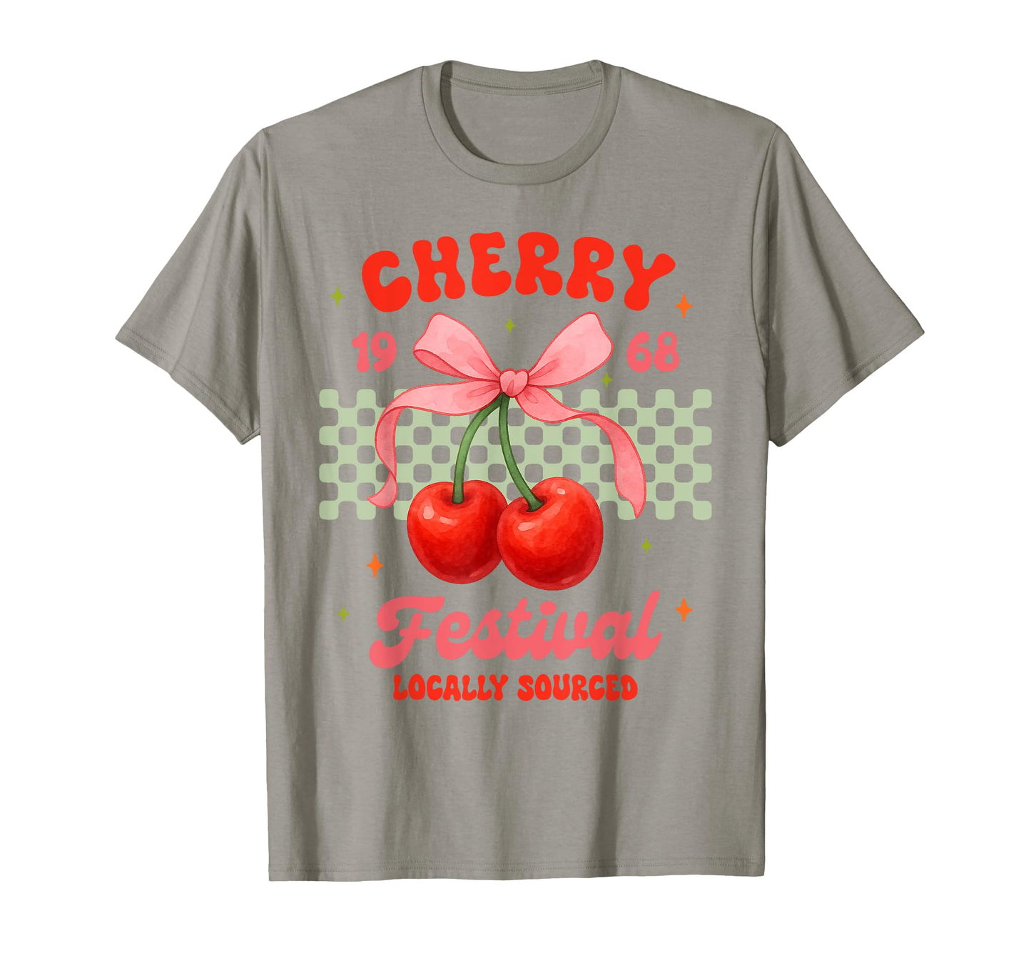 Cherry Festival Farmers Market Coquette Locally Sourced T-Shirt