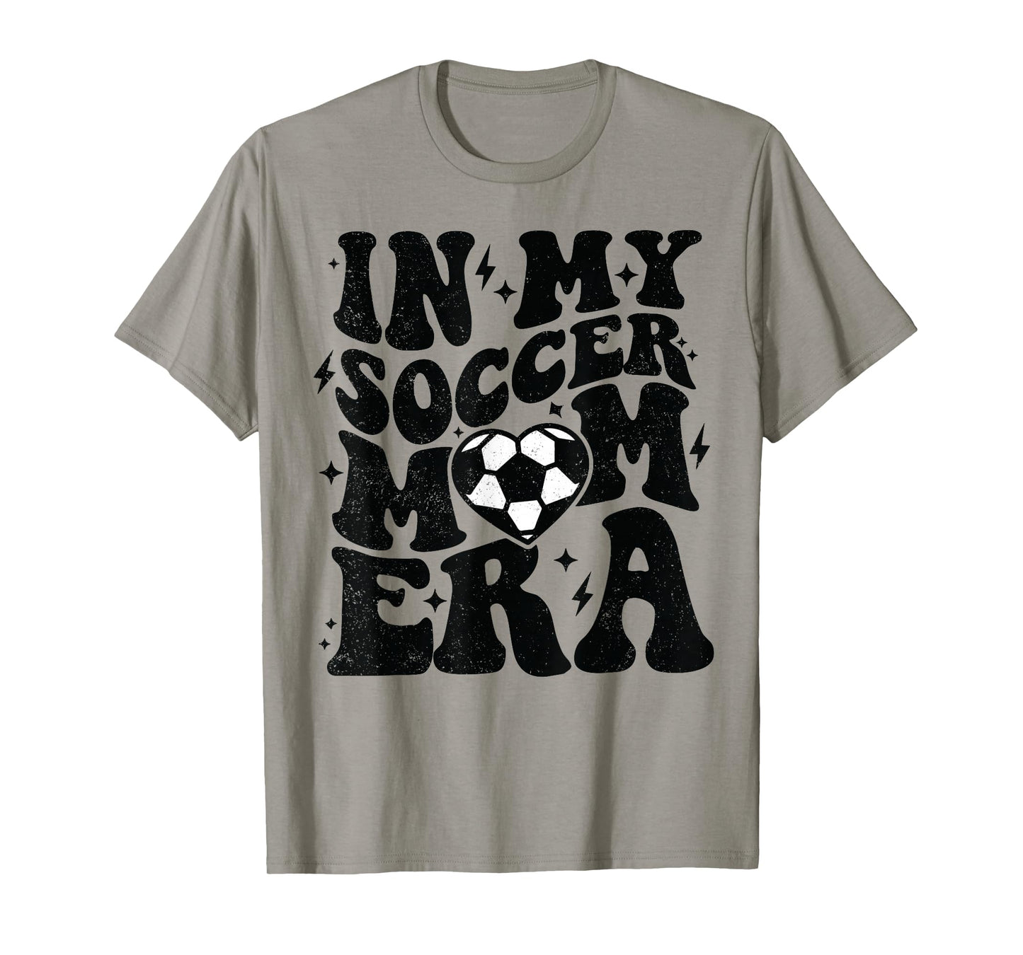 In My Soccer Mom Era Retro Soccer Mama Shirt Mother's Day T-Shirt