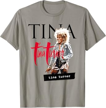 Tina Turner Multi Logo Photo T-Shirt