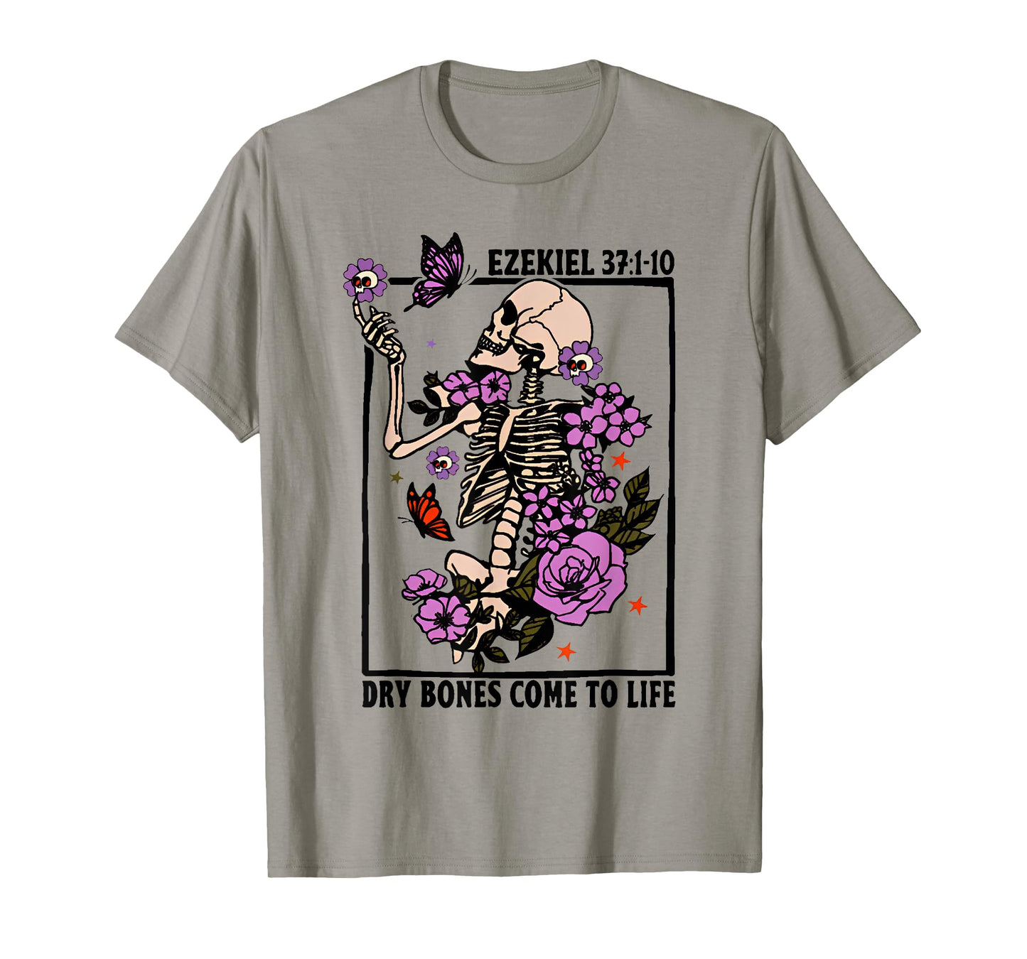 Dry Bone Come To Life Skeleton T-Shirt