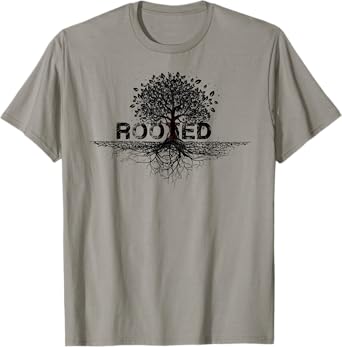 Rooted in Christ rooted & built up in Jesus Faith Christian T-Shirt