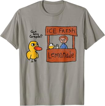 Ice Fresh Lemonade Shirt Duck Funny Got Any Grapes Love Gift T-Shirt