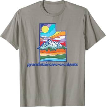 Grand Staircase-Escalante Utah Vintage Nature Outdoor T-Shirt