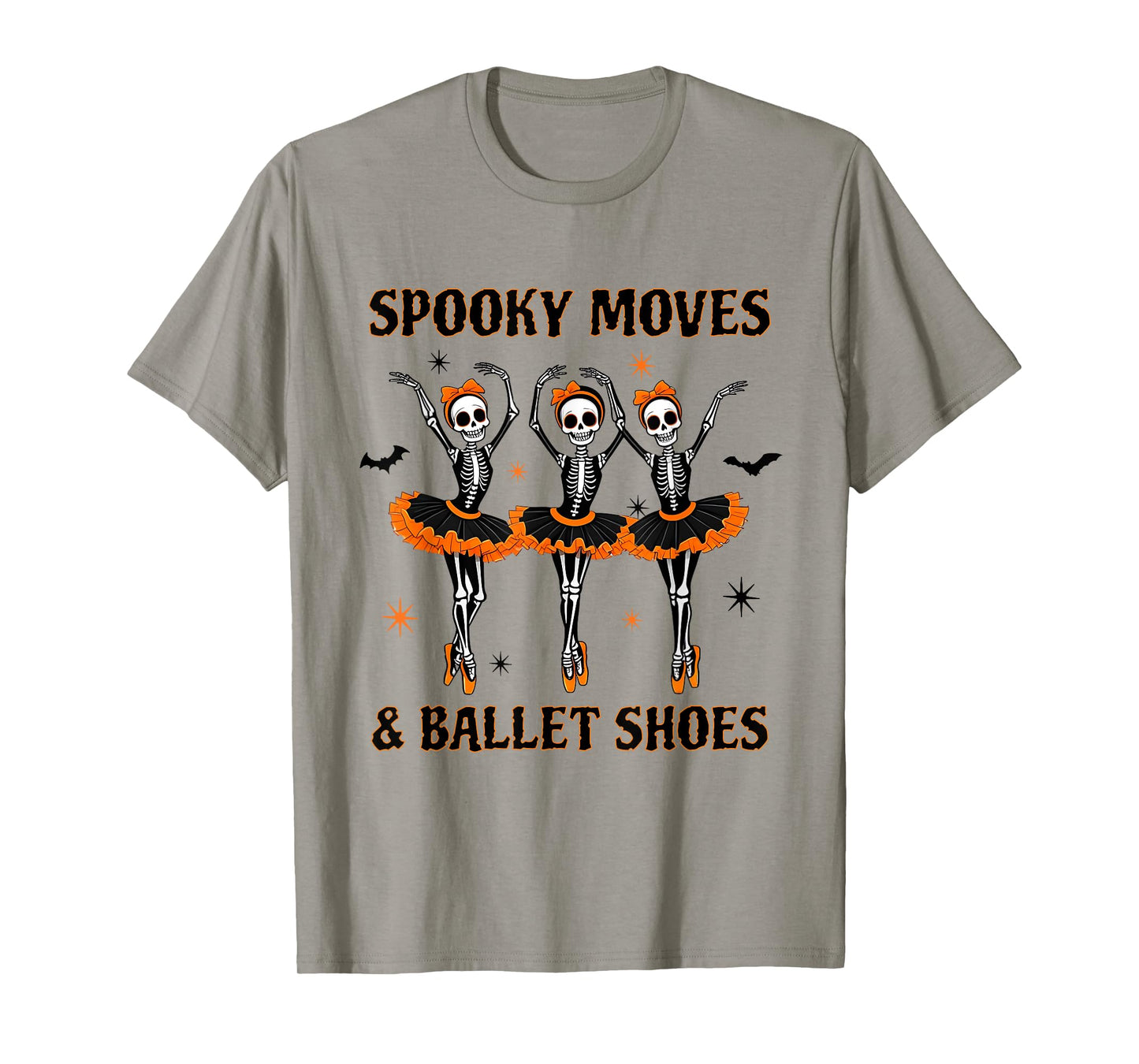 Skeleton Ballerinas Halloween Costume Dance Teacher Ballet Men Women T-Shirt