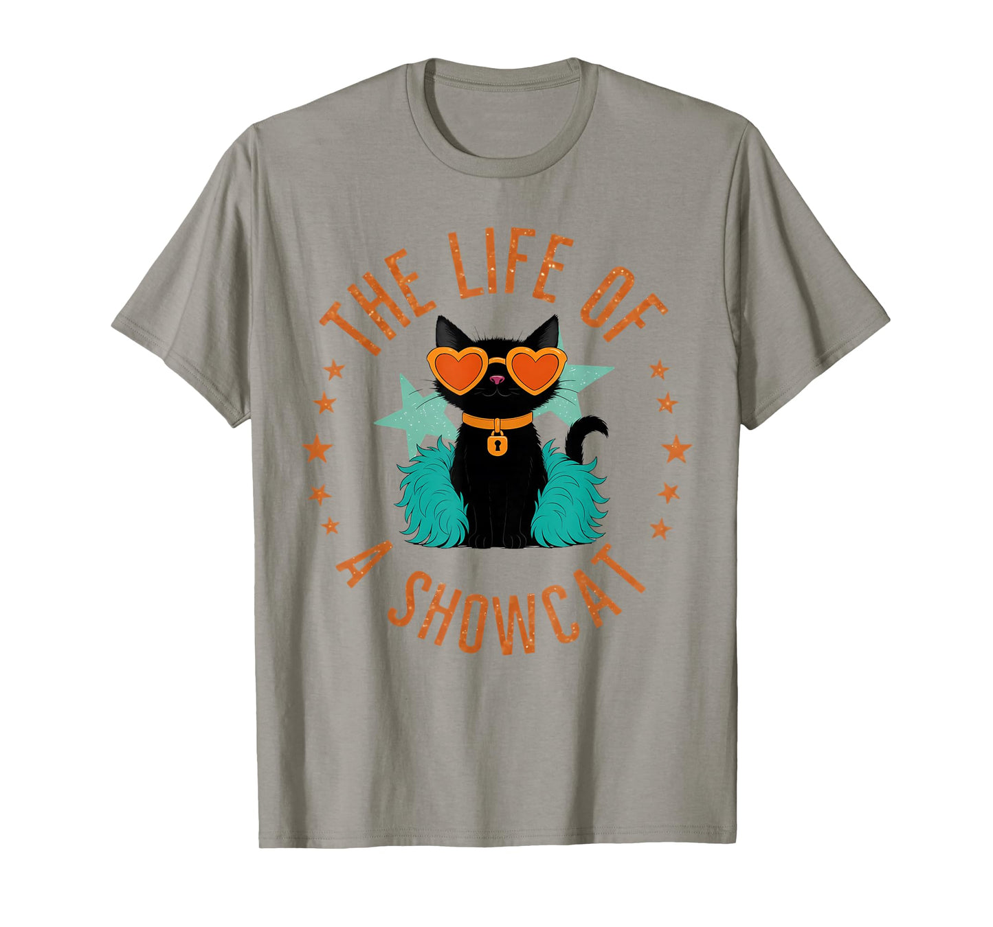 Funny Cat Era Life of Showcat Cat Lovers Men Women Kids T-Shirt