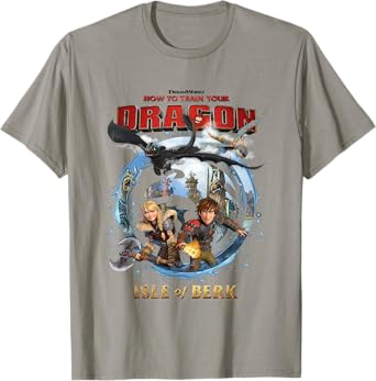Universal Epic Universe Isle of Berk Soaring Dragons Portal T-Shirt
