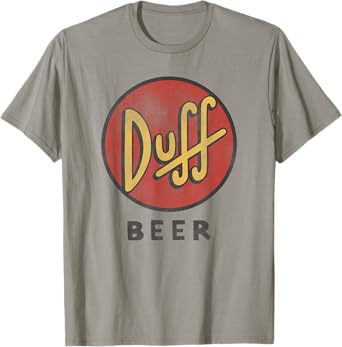 The Simpsons Duff Beer Circle Logo V1 T-Shirt
