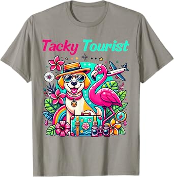 Vacay Tacky Tourist Outfit Wacky Cruise Costume Idea Tacky T-Shirt