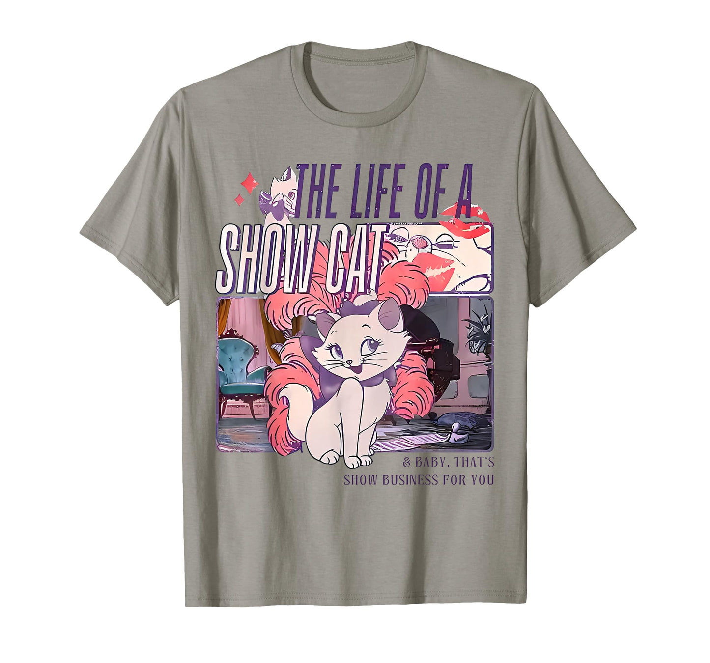 The Life of A ShowCat,Family Holiday Vacation Trip,Cat Lover T-Shirt
