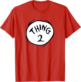 Dr. Seuss Thing 2 Emblem T-Shirt