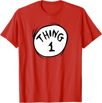 Dr. Seuss Thing 1 Emblem T-Shirt