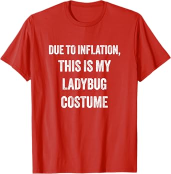 Ladybug Halloween Costume T-Shirt