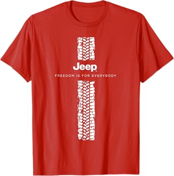 Jeep Tire Tracks - Officially Licensed T-Shirt