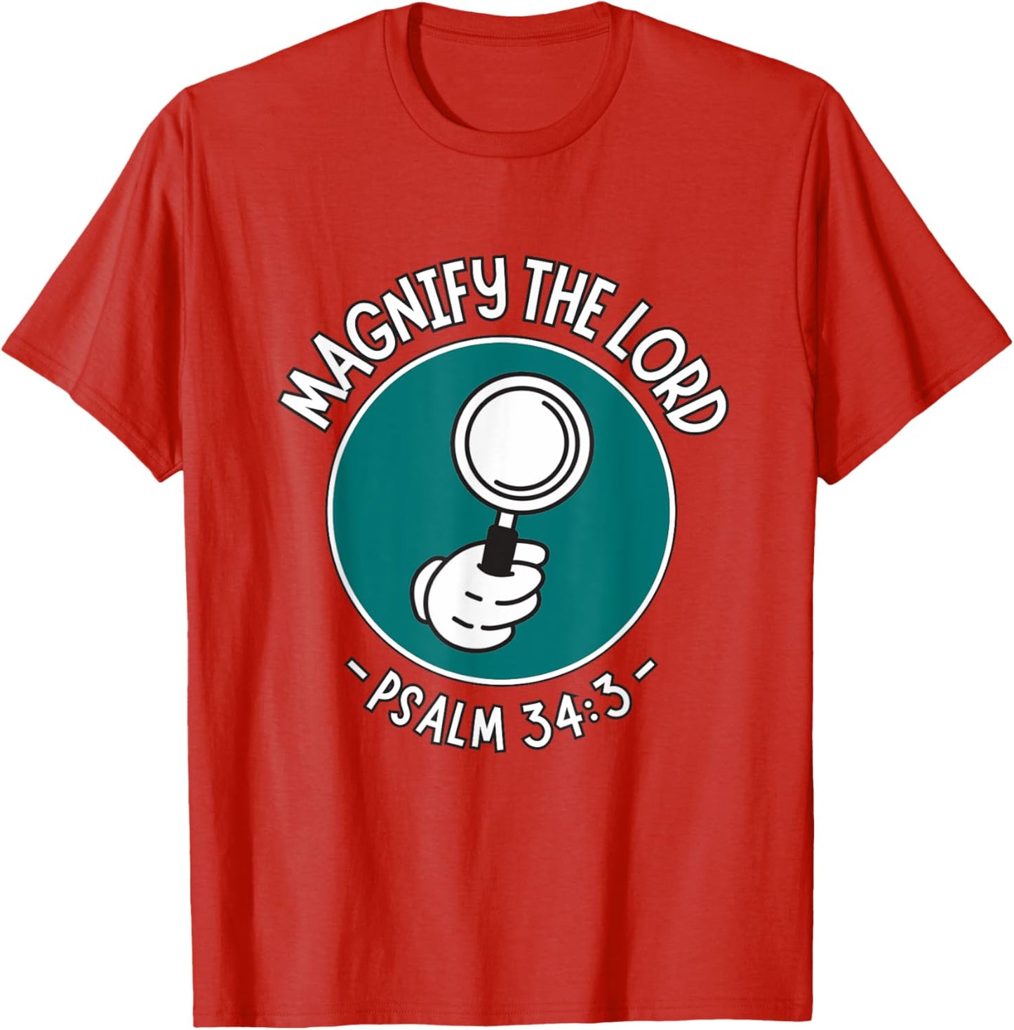 3 Magnifying Glass T-Shirt