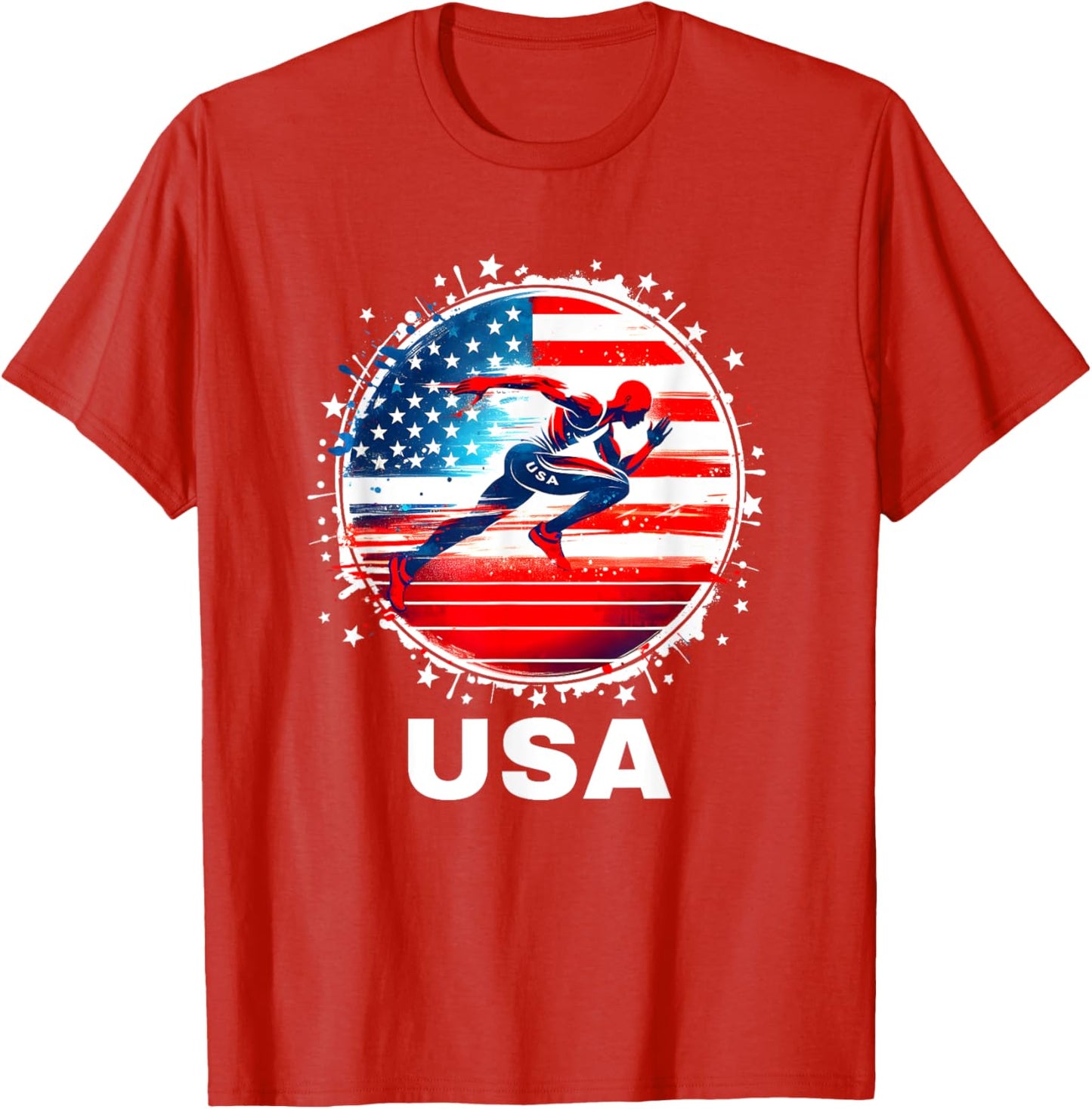 USA Team Track and Field Shirt for Men Women Kids Track T-Shirt