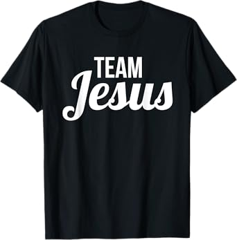 Matching Christian Team Gift for Youth Groups Team Jesus T-Shirt